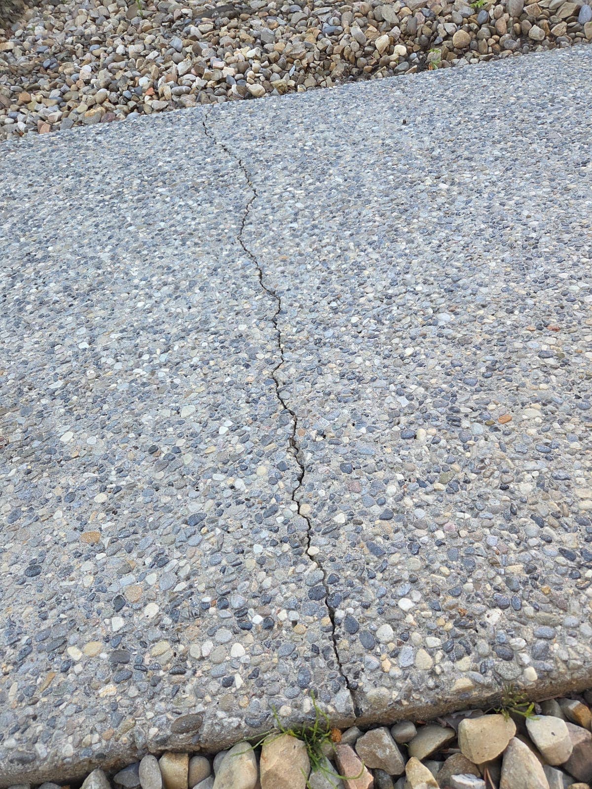 Crack Repairs — before